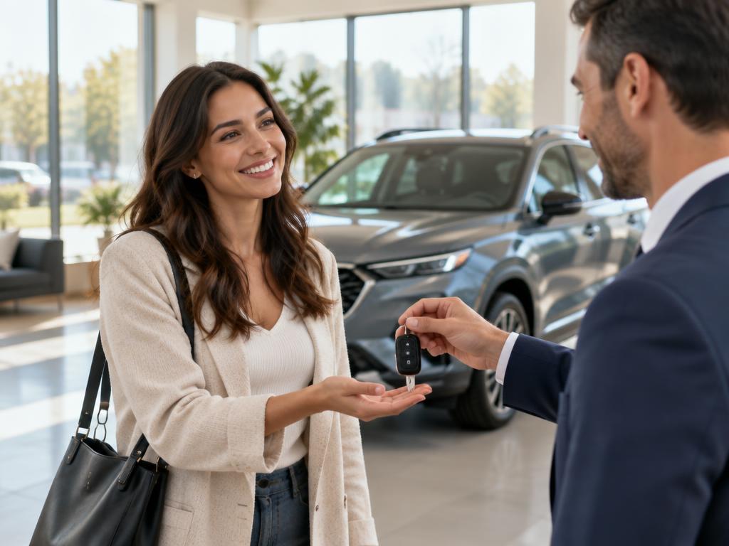 CPO crossover · Picked up at the dealership